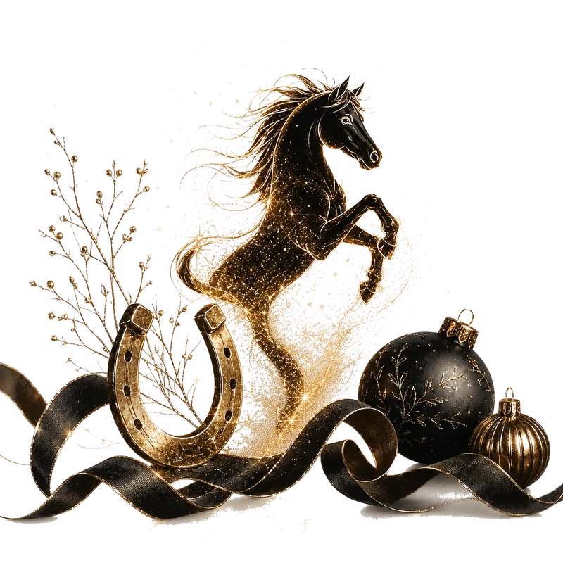 Illustration festive de Calendrier de l’Avent Jacy — Édition Cavalier Club